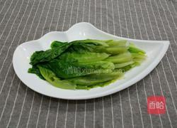 白灼生菜的做法图解4