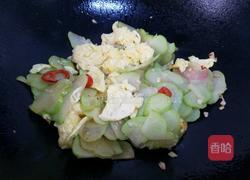佛手瓜炒鸡蛋的做法图解9
