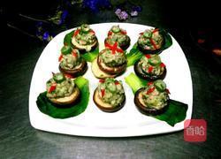 香菇翡翠丸的做法图解1