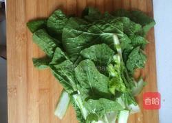 鸡肉丸子炖小白菜的做法图解4