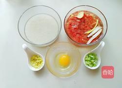 牛肉蛋花粥的做法图解1