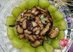 油菜炒香菇的做法图解6