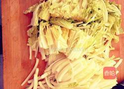 家常炒白菜的做法图解2