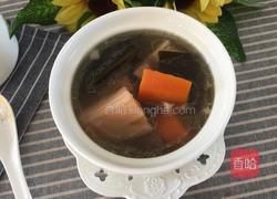 莲藕海带排骨汤的做法图解10