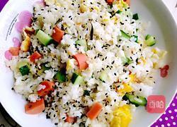 火腿炒饭的做法图解7