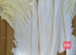 素炒白菜的做法图解2