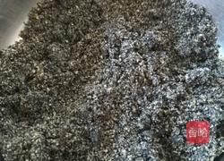 黑芝麻花生汤圆馅的做法图解2