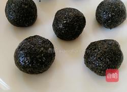 黑芝麻花生汤圆馅的做法图解6