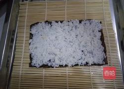 蛋皮樱花寿司卷的做法图解5