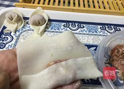 猪肉香菇大云吞的做法图解5