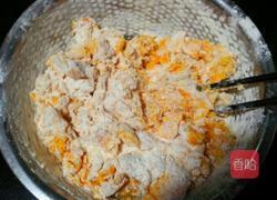 南瓜芝麻发糕的做法图解2