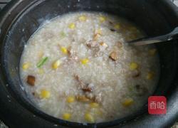 香菇玉米肉末粥的做法图解10