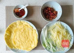 蔬菜卷饼的做法图解8