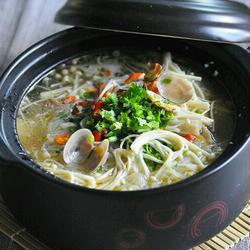 砂锅花甲粉的做法[图]