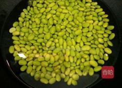 毛豆炒萝卜干的做法图解2