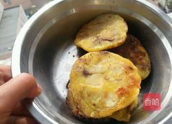 南瓜豆沙饼的做法图解12