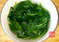 鸡蛋炒菠菜的做法图解4