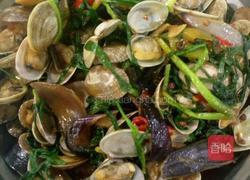 麻辣花蛤的做法图解4