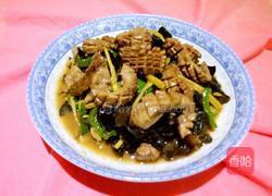 云耳炒腰花的做法图解10