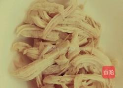 黄瓜鸡丝凉拌菜的做法图解4