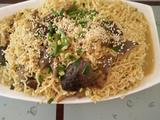 鸡杂炒面的做法[图]