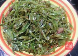 爆炒扁豆角的做法图解6