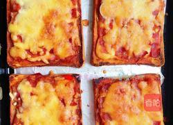 吐司培根芝士披萨的做法图解6