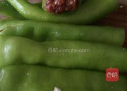 浇汤灌肉虎皮辣椒的做法图解7