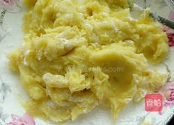 土豆秋葵饼的做法图解4