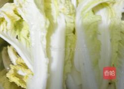 刮骨肉炒娃娃菜的做法图解2