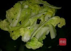刮骨肉炒娃娃菜的做法图解5