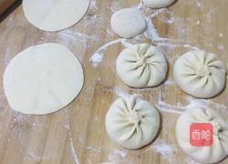猪肉大葱包子的做法图解4
