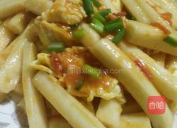 番茄炒年糕的做法图解7