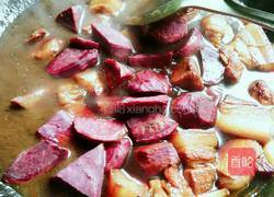 无油红烧肉烧紫薯的做法图解11