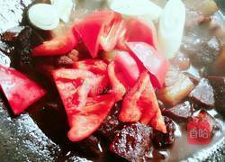 无油红烧肉烧紫薯的做法图解12