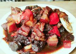 无油红烧肉烧紫薯的做法图解14