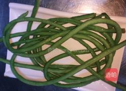 干煸麻花豆角的做法图解3