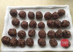 芝麻红豆馅紫薯饼的做法图解8