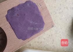 芝麻红豆馅紫薯饼的做法图解13