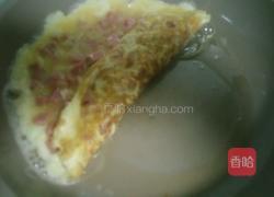 火腿厚烧蛋的做法图解5