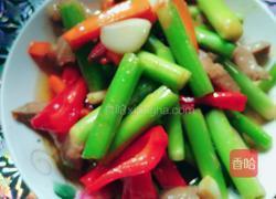 芦笋炒肉条的做法图解7
