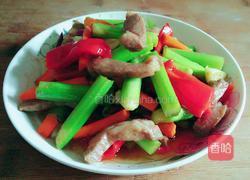 芦笋炒肉条的做法图解8