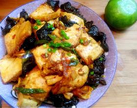 家常鸡蛋滚豆腐[图]