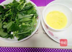 青菜蛋汤的做法图解2