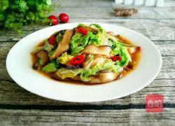 香菇炒白菜叶的做法图解11