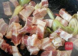 五花肉烧冻豆腐的做法图解6