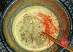 昙花胡萝卜鸡蛋饼的做法图解5
