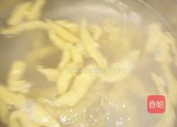 素炒面疙瘩的做法图解3