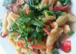 素炒面疙瘩的做法图解4