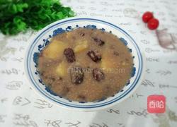 红豆红枣红薯小米粥的做法图解9